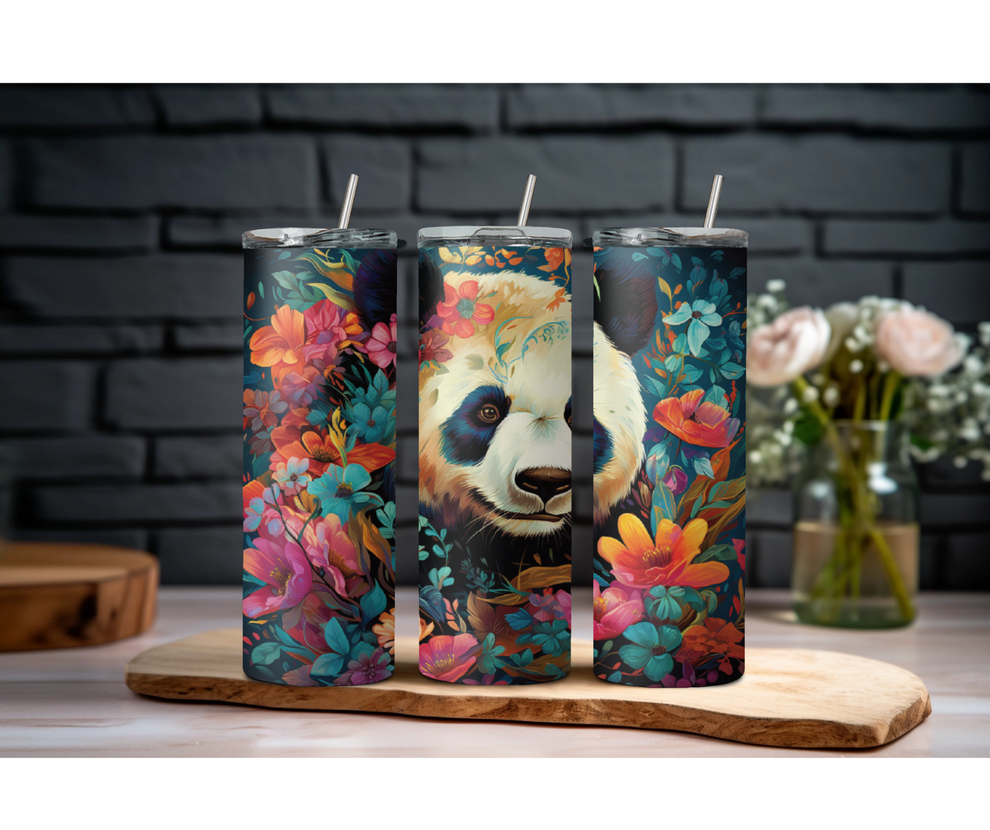 Floral Panda