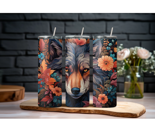 Floral Wolf